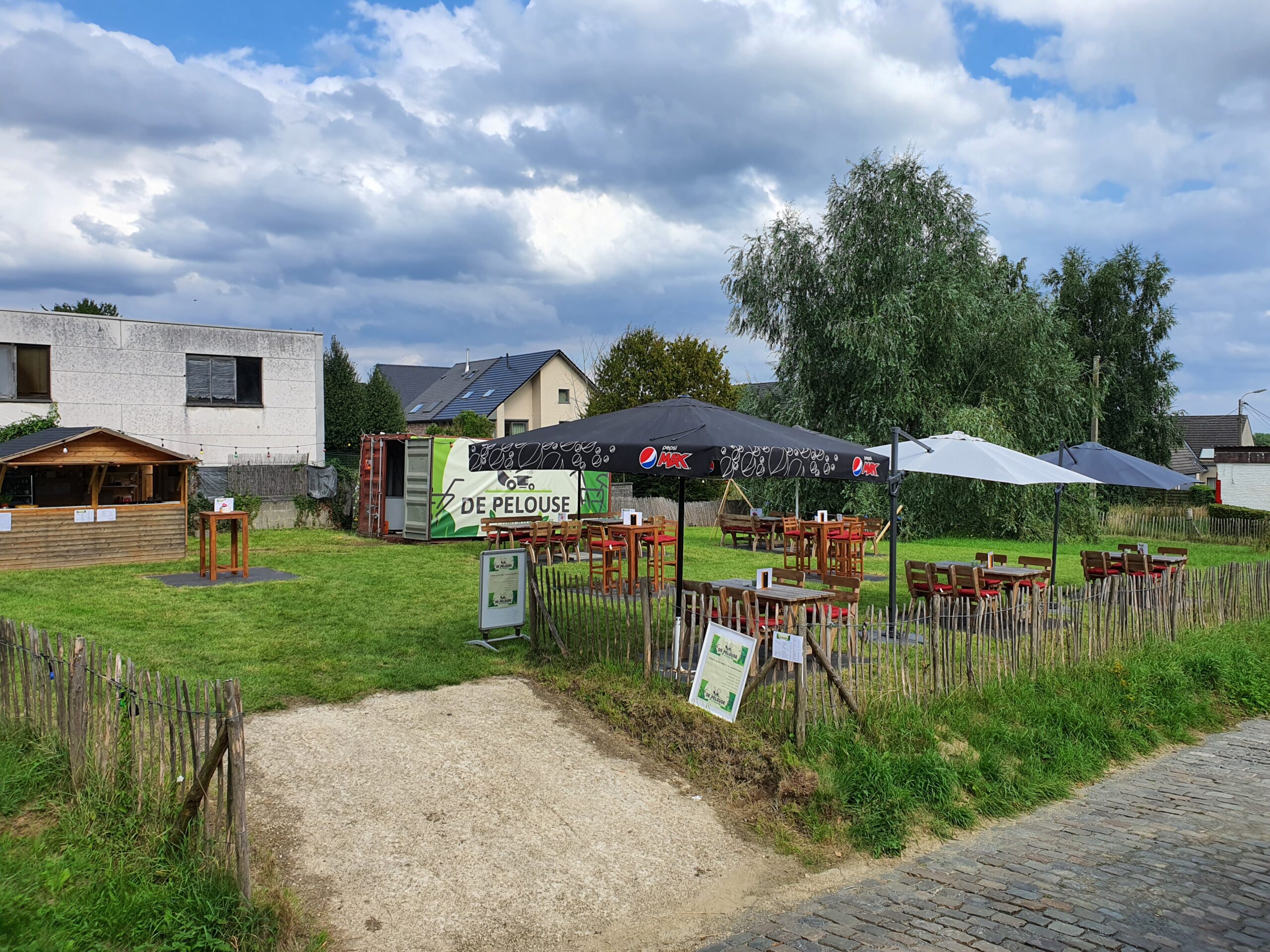 De weide van Zomerbar De Pelouse